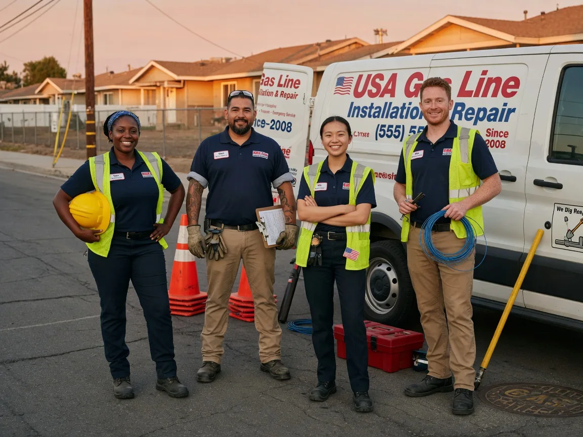 Gas Line Installation company in Hudson, IA